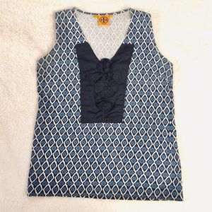 Tory Burch sleeveless blouse with silk detail